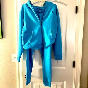 Polo jumpsuit top and bottom